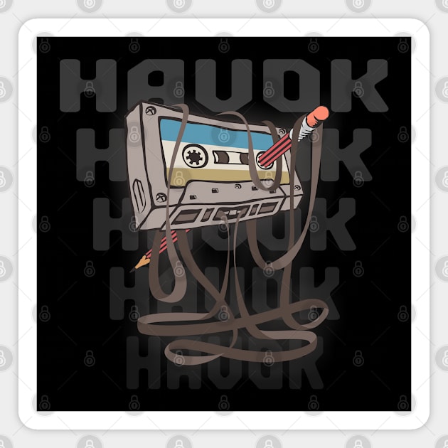 Havok Cassette Magnet by orovein